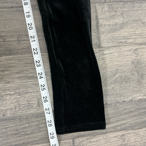 SPANX Black Velvet Tummy Control High Waisted Tights Leggings Size Small EUC - Picture 14 of 15